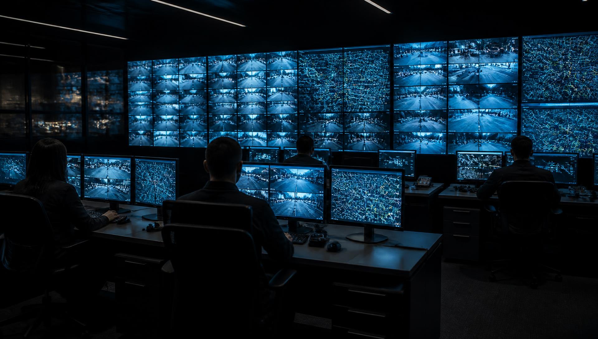 Centro de monitoreo de videovigilancia inteligente