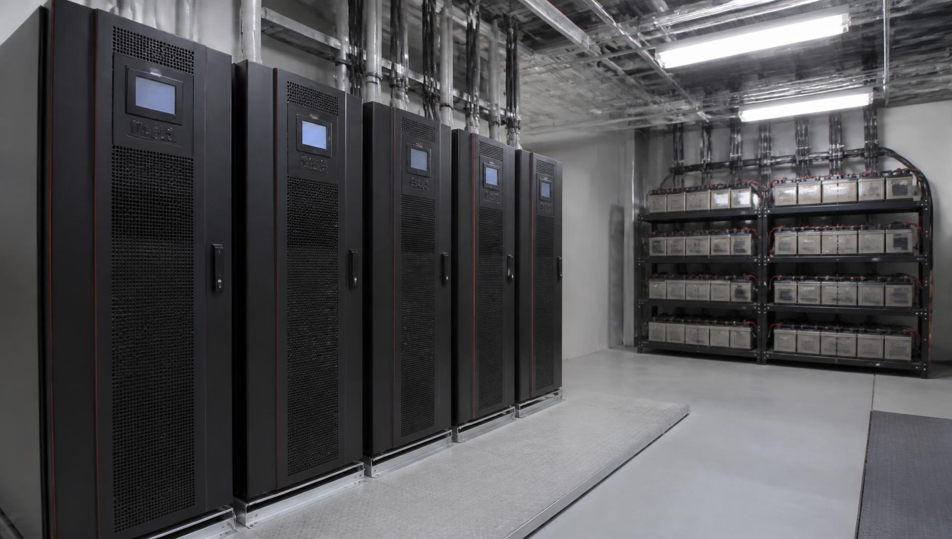 UPS y bancos de baterías para continuidad operativa